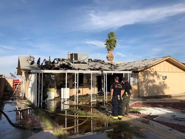 Top Las Vegas news: Family of 5 displaced after house fire; teen killed, 4 injured in rollover crash