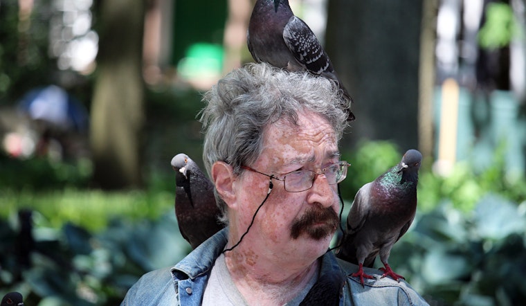 Paul the Birdman's Loyal Flock of NYC Pigeons