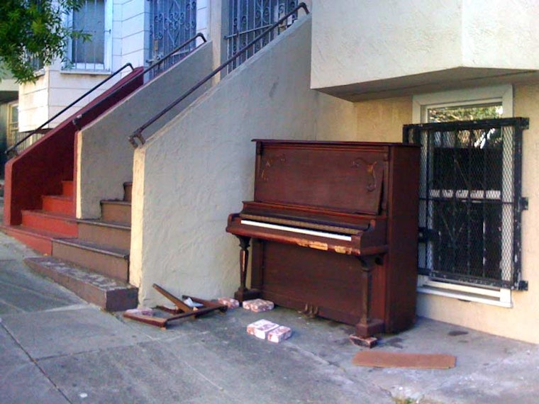 Repurposed Piano Livens Up Webster Street