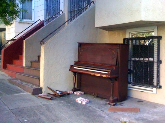 Repurposed Piano Livens Up Webster Street