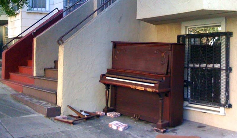 Repurposed Piano Livens Up Webster Street