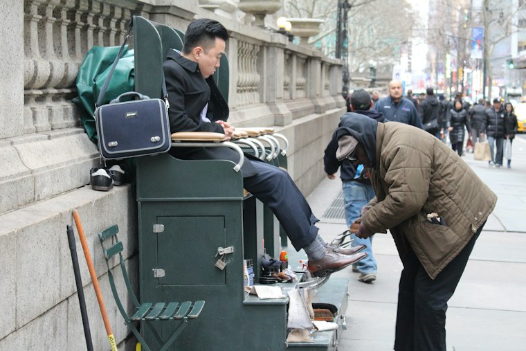 Shoe Shining in NYC was Kept Alive Thanks to Willy Rivers