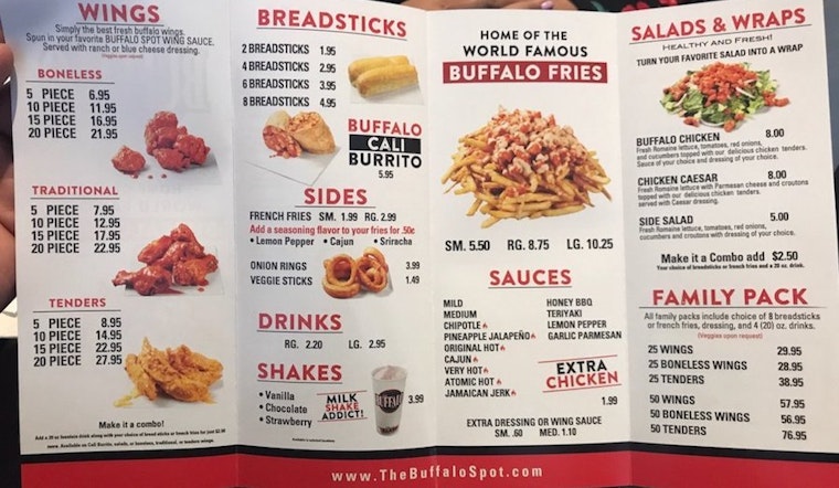 East Side gets a new chicken shop: The Buffalo Spot