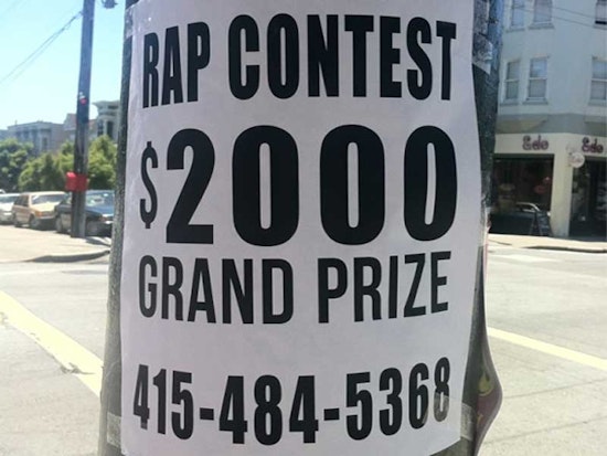 What's the Deal With the $2000 Rap Contest?