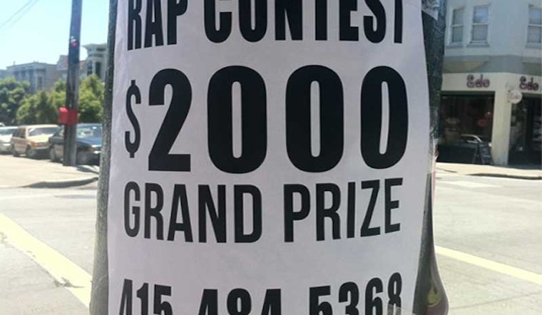 What's the Deal With the $2000 Rap Contest?