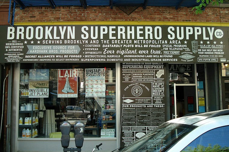 The Superhero Store With a Secret Identity