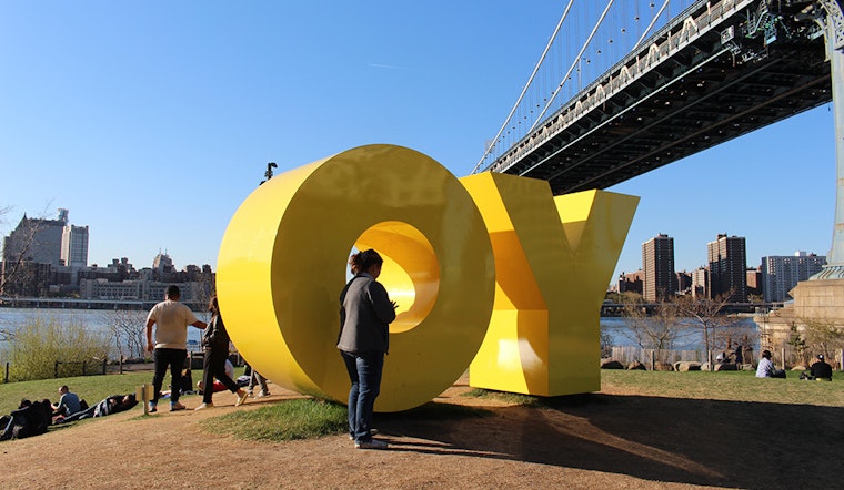 This Brooklyn Bridge Park Art is So New York