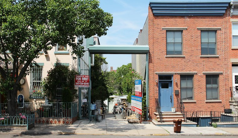 Tiny French Flea Fits in a Brooklyn Alleyway