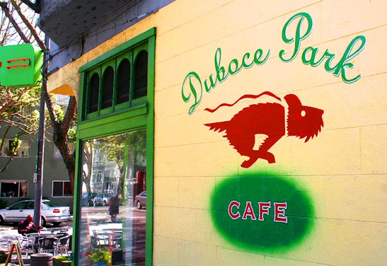 Bike Happy Hour at Duboce Park Cafe Today