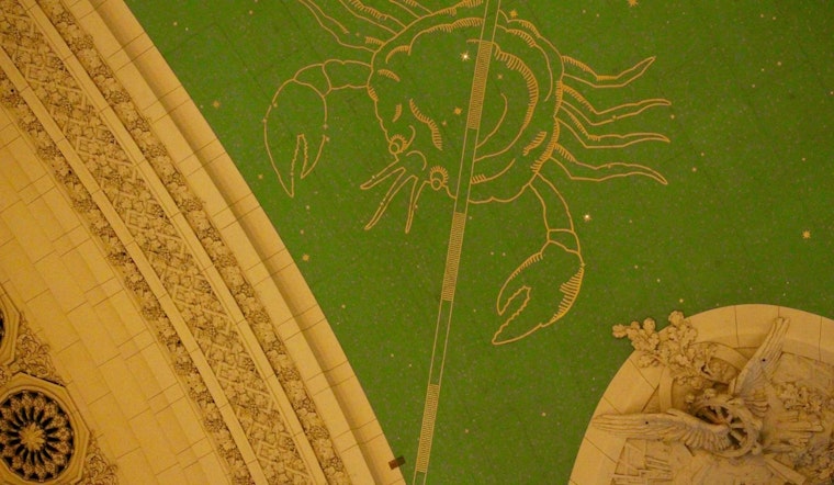 What's This Black Square on Grand Central Terminal's Ceiling?
