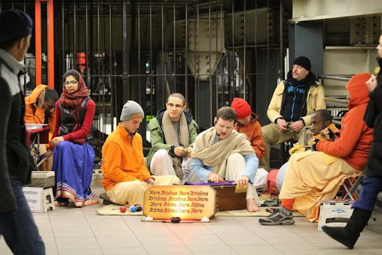 What’s the Deal With the Chanting You Always Hear in Union Square and Times Square?