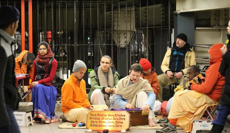 What’s the Deal With the Chanting You Always Hear in Union Square and Times Square?