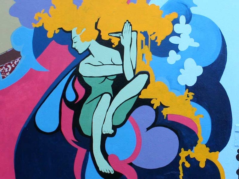 Help Artist Sonya Genel Clean Up the Lower Haight Mural Today