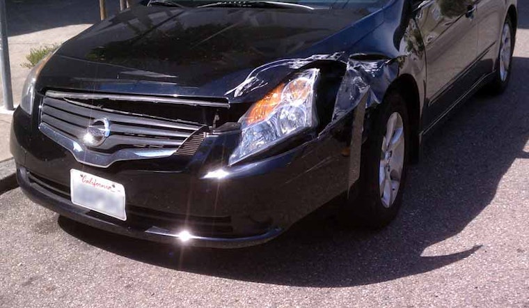 Hit and Run Driver Smashes Car on Waller, Leaves Fake Note