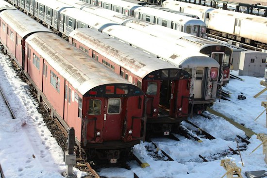 Why Are Old New York City Subway Cars Red?
