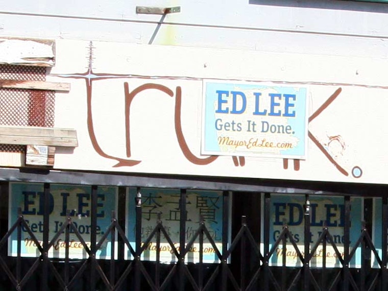Ed Lee's Campaign Takes Over Former Trunk Space