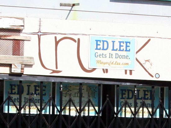 Ed Lee's Campaign Takes Over Former Trunk Space