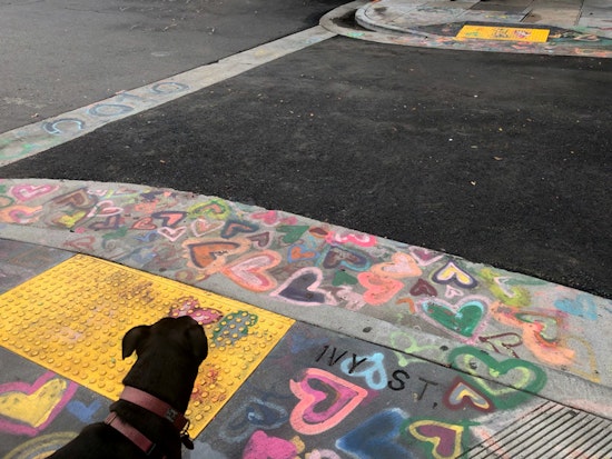 Public Works removes 'Hayes Valley Hearts' after receiving complaint