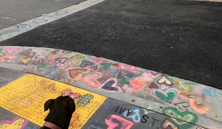 Public Works removes 'Hayes Valley Hearts' after receiving complaint