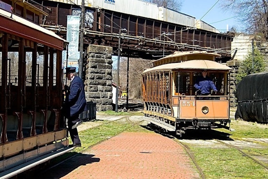 Top Baltimore news: Streetcar museum rebuilds from accident; photo seems to show officer asleep