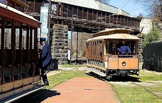 Top Baltimore news: Streetcar museum rebuilds from accident; photo seems to show officer asleep