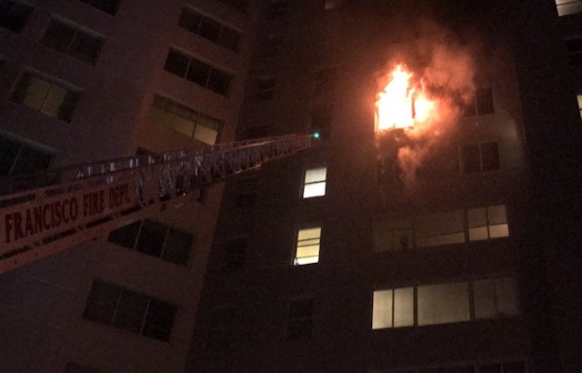 2 Injured, Cat Missing In Parkmerced Fire