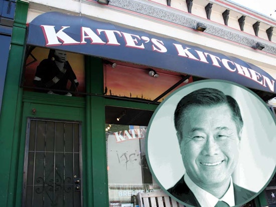 Meet and Greet Leland Yee at Kate's Kitchen Today