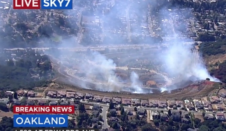 4-Alarm Oakland Hills Fire Threatens 50+ Homes, Evacuations Ordered