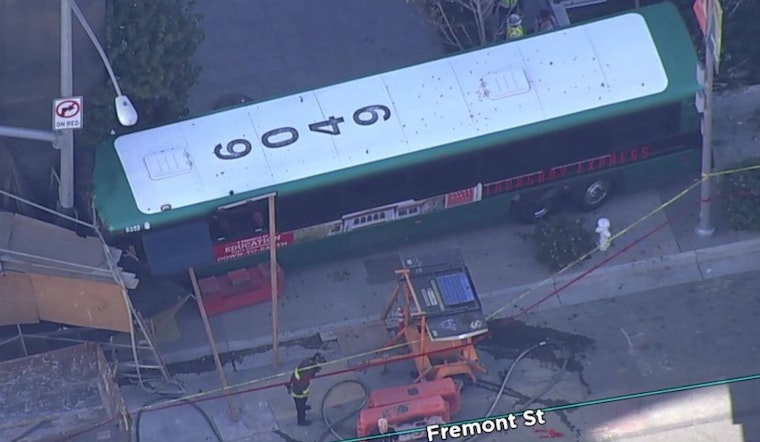 4 Injured After AC Transit Bus Collision In SoMa