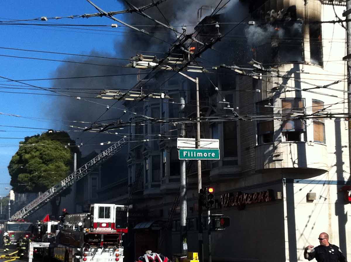 Haight and Fillmore Fire Investigation Nearly Complete