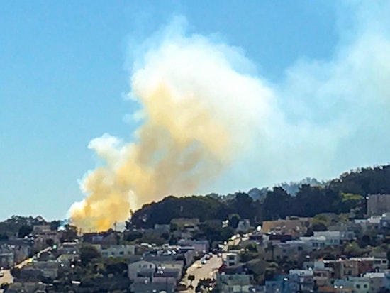 SFFD Quenches 4 McLaren Park Grass Fires