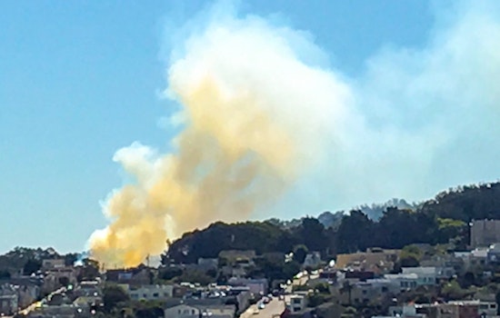 SFFD Quenches 4 McLaren Park Grass Fires