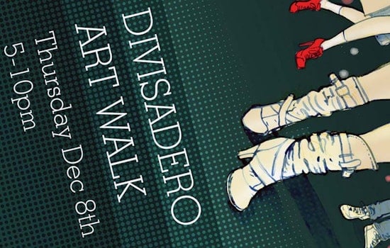 Divisadero Winter Art Walk Tonight