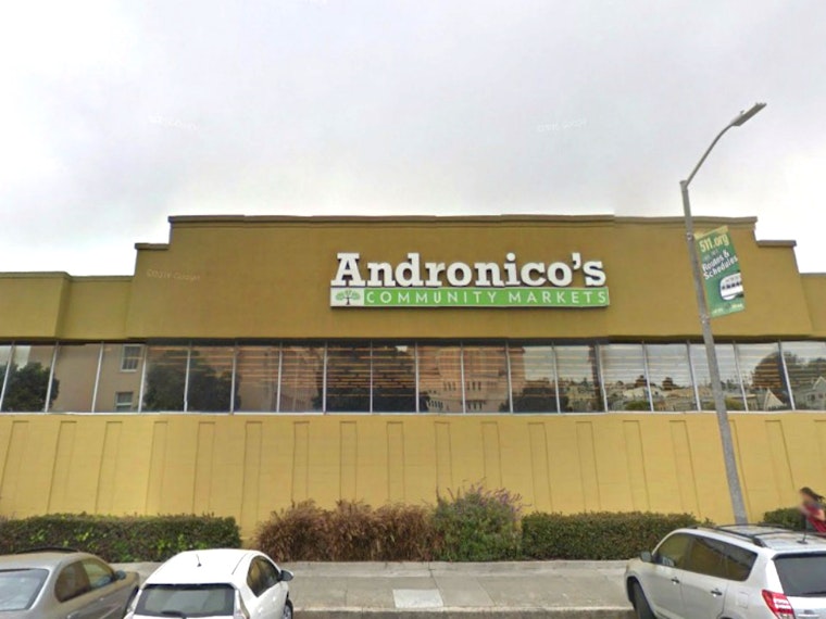 End Of Shelf Life: Irving St. 'Andronico's' Signs Coming Down