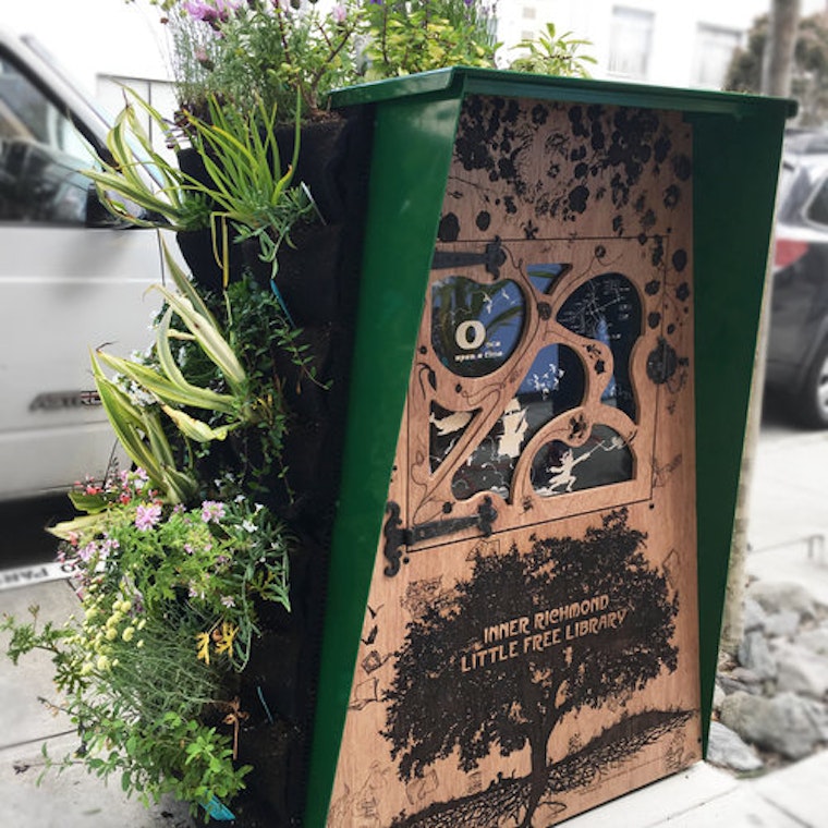 Inner Richmond Sprouts 2nd 'Little Free Library'