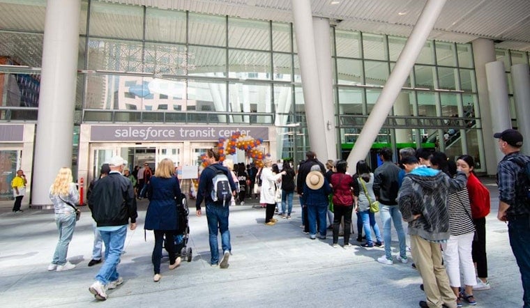 Salesforce Transit Center to reopen next week — without any transit