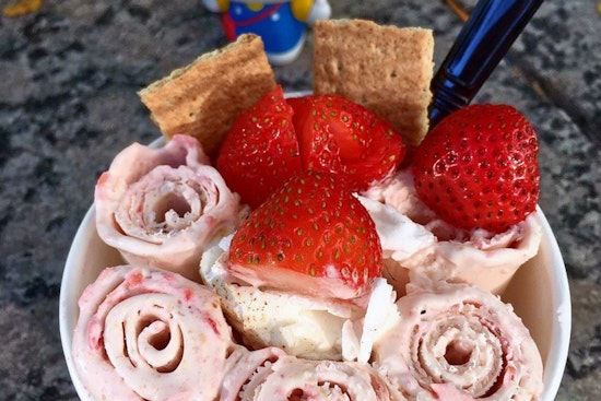 '10Below Ice Cream' Makes Rittenhouse Square Debut, With Rolled Ice Cream And More