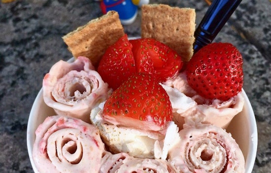 '10Below Ice Cream' Makes Rittenhouse Square Debut, With Rolled Ice Cream And More
