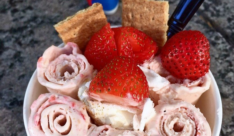 '10Below Ice Cream' Makes Rittenhouse Square Debut, With Rolled Ice Cream And More