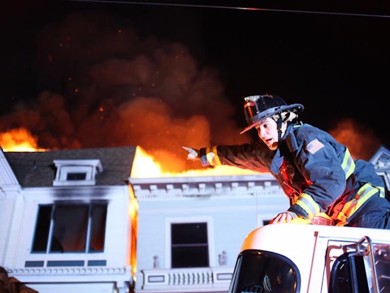 Ten Displaced in Fire at Masonic and Waller