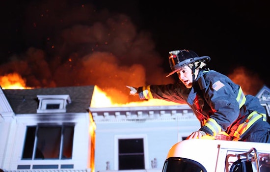 Ten Displaced in Fire at Masonic and Waller