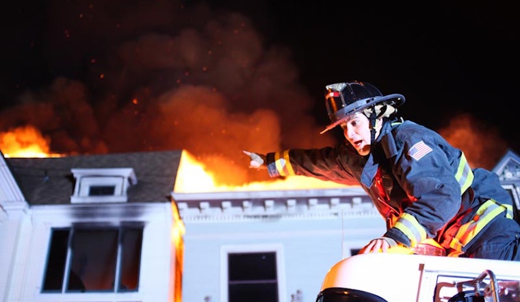 Ten Displaced in Fire at Masonic and Waller