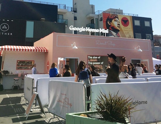 'Google Home Mini' Donut Shop Pops Up In Hayes Valley