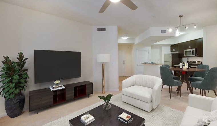 What will $2,400 rent you in the Platinum Triangle, this month?