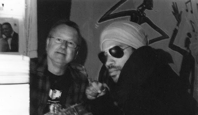 Lenny Kravitz Visits the Lower Haight