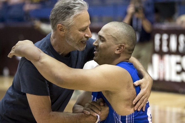 Top Tampa news: Jon Stewart hosts Tampa games; man accused in flamingo death killed; more