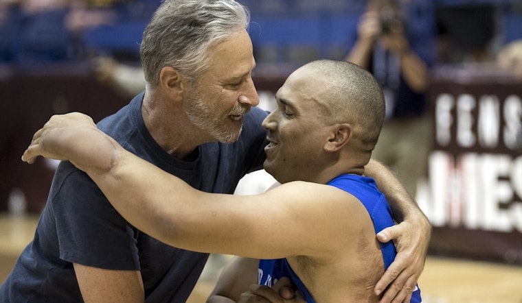 Top Tampa news: Jon Stewart hosts Tampa games; man accused in flamingo death killed; more