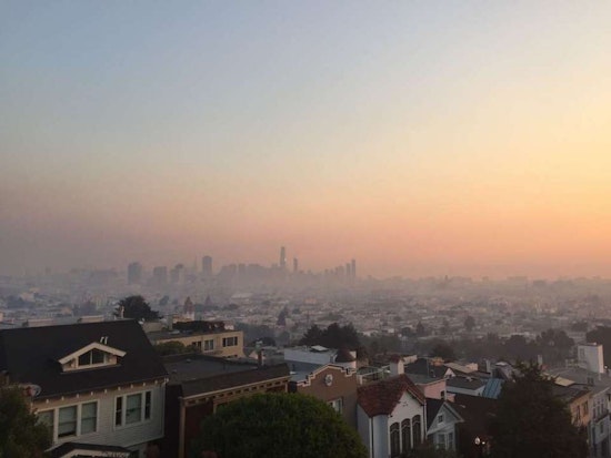 North Bay Wildfires Bring Smoke, Ash To San Francisco & Oakland