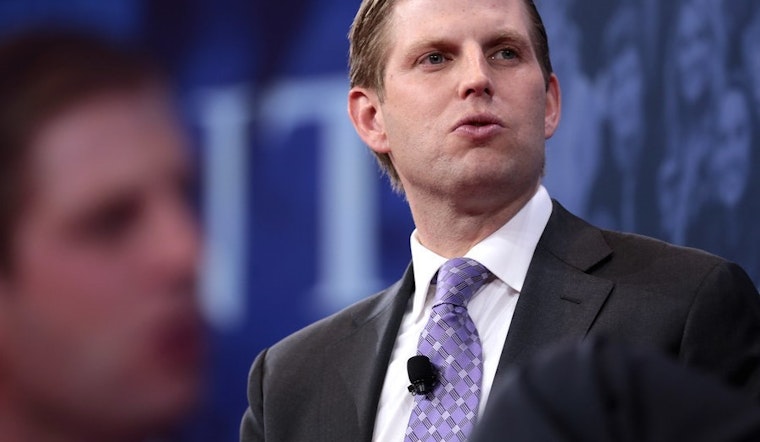 Top Chicago news: Wife decries Chicago spitting attack on Eric Trump; Cookie Monster fights trauma