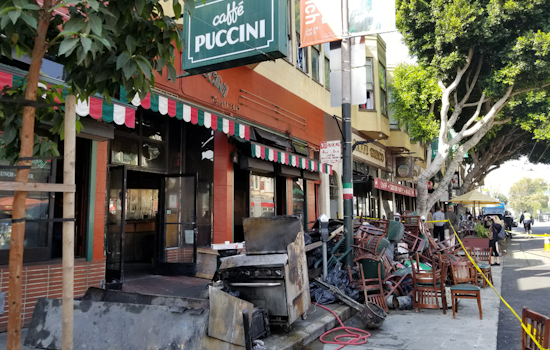 North Beach's 'Caffe Puccini' Gutted By 1-Alarm Fire